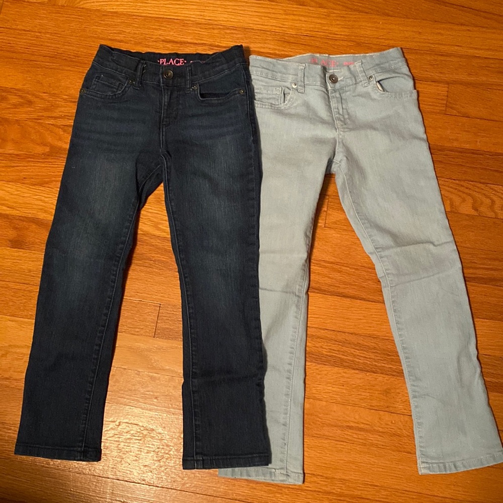 LIKE NEW ****2 Pairs**** Children’s Place Toddler Girl’s Skinny Jeans